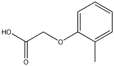 CRESOXYACETICACID Struktur