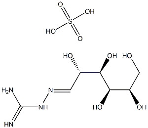 GLUCOSEGUANYLHYDRAZONESULPHATE Struktur