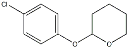 2-(4-chlorophenoxy)oxane Struktur