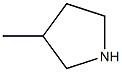 3-Methylpyrrolidine Struktur