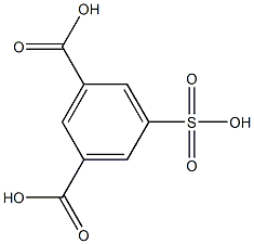 5-sulfoisophtalic acid Struktur