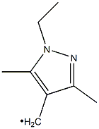 (1-Ethyl-3,5-dimethyl-1H-pyrazol-4-ylmethyl)- Struktur