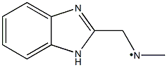 [(1H-Benzoimidazol-2-ylmethyl)-methyl-amino]- Struktur