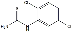 N-(2,5-DICHLOROPHENYL)THIOUREA Struktur