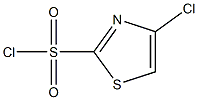 4-CHLORO-1,3-THIAZOLE-2-SULFONYL CHLORIDE Struktur