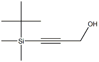 3-TERT-BUTYLDIMETHYLSILYL-2-PROPYN-1-OL 97% Struktur