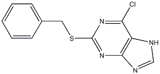 2-BENZYLTHIO-6-CHLOROPURINE 95% (HPLC) Struktur