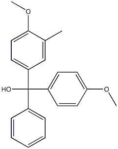 4,4''-DIMETHOXY-3''-METHYLTRITYL ALCOHOL 95% Struktur