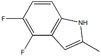 4,5-DIFLUORO-2-METHYLINDOLE ,98% Struktur