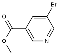 5-BROMO METHYL NICOTINATE Struktur