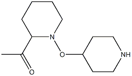 1-(4-PIPERIDINYLOXY)ACETYLPIPERIDINE Struktur