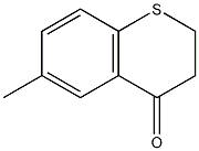 6-methyl-2,3-dihydro-4H-thiochromen-4-one Struktur