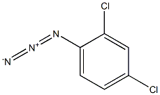 2,4-dichlorophenyl azide Struktur