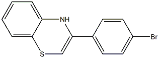 3-(4-bromophenyl)-4H-1,4-benzothiazine Struktur