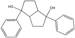 1,4-diphenylperhydropentalene-1,4-diol Struktur