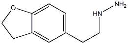 1-(2-(2,3-dihydrobenzofuran-5-yl)ethyl)hydrazine Struktur