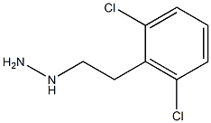 1-(2,6-dichlorophenethyl)hydrazine Struktur