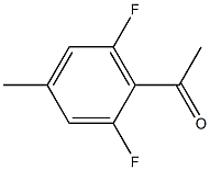 1-(2,6-difluoro-4-methylphenyl)ethanone Struktur