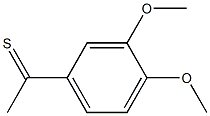 1-(3,4-dimethoxyphenyl)ethanethione Struktur