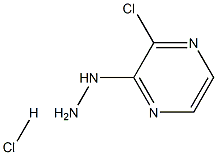 1-(3-chloropyrazin-2-yl)hydrazine hydrochloride Struktur