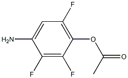 1-(4-Amino-2,3,6-trifluoro-phenyl)-acetic acid Struktur