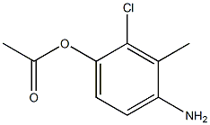 1-(4-Amino-2-chloro-3-methyl-phenyl)-acetic acid Struktur