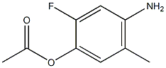 1-(4-Amino-2-fluoro-5-methyl-phenyl)-acetic acid Struktur