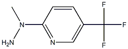 1-(5-(trifluoromethyl)pyridin-2-yl)-1-methylhydrazine Struktur