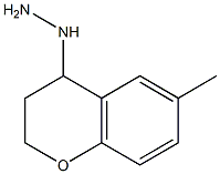 1-(6-methylchroman-4-yl)hydrazine Struktur