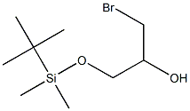 1-bromo-3-(tert-butyldimethylsilyloxy)propan-2-ol Struktur