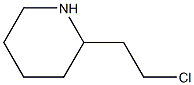 2-(2-chloroethyl)piperidine Struktur