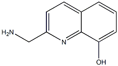 2-(aminomethyl)quinolin-8-ol Struktur