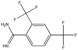 2,4-bis(trifluoromethyl)benzamidine Struktur