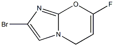 2-bromo-7-fluoroH-imidazo[1,2-a]pyridine Struktur