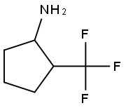 2-Trifluoromethyl-cyclopentylamine Struktur