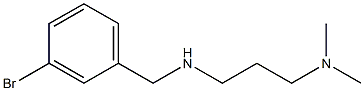 [(3-bromophenyl)methyl][3-(dimethylamino)propyl]amine Struktur