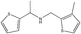 [(3-methylthiophen-2-yl)methyl][1-(thiophen-2-yl)ethyl]amine Struktur