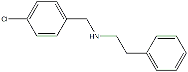 [(4-chlorophenyl)methyl](2-phenylethyl)amine Struktur