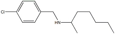 [(4-chlorophenyl)methyl](heptan-2-yl)amine Struktur