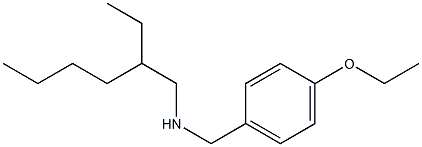 [(4-ethoxyphenyl)methyl](2-ethylhexyl)amine Struktur