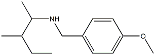 [(4-methoxyphenyl)methyl](3-methylpentan-2-yl)amine Struktur