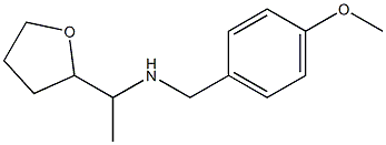 [(4-methoxyphenyl)methyl][1-(oxolan-2-yl)ethyl]amine Struktur