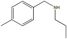 [(4-methylphenyl)methyl](propyl)amine Struktur