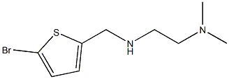 [(5-bromothiophen-2-yl)methyl][2-(dimethylamino)ethyl]amine Struktur