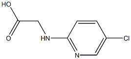 [(5-chloropyridin-2-yl)amino]acetic acid Struktur