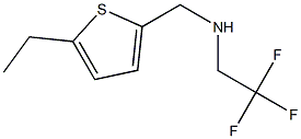 [(5-ethylthiophen-2-yl)methyl](2,2,2-trifluoroethyl)amine Struktur