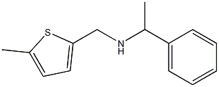 [(5-methylthiophen-2-yl)methyl](1-phenylethyl)amine Struktur