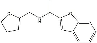 [1-(1-benzofuran-2-yl)ethyl](oxolan-2-ylmethyl)amine Struktur