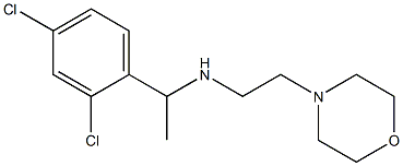 [1-(2,4-dichlorophenyl)ethyl][2-(morpholin-4-yl)ethyl]amine Struktur