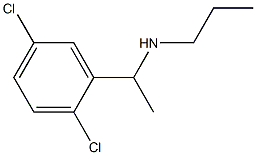 [1-(2,5-dichlorophenyl)ethyl](propyl)amine Struktur